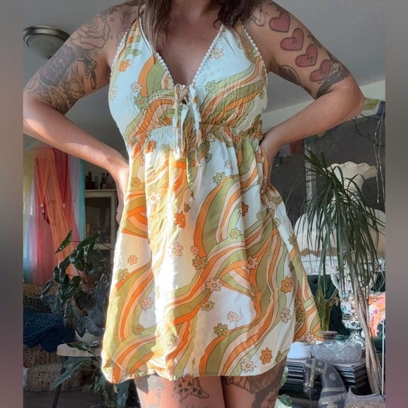 wild fable Dresses & Skirts - SEXY HIPPY FLORAL MINI DRESS